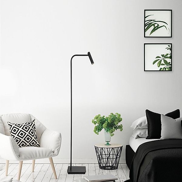 LED Stehleuchte Sicily in Schwarz 3W 190lm günstig online kaufen