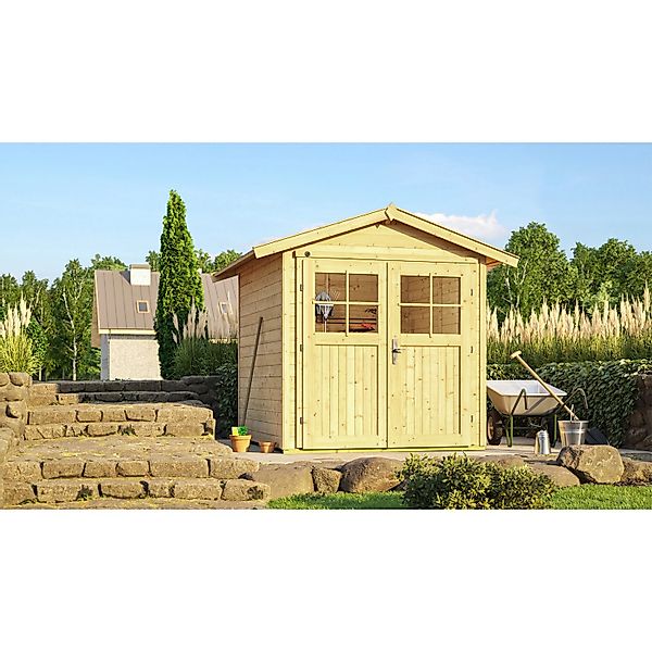 weka Gartenhaus 224 Gr.1, natur, 21 mm, DT, günstig online kaufen