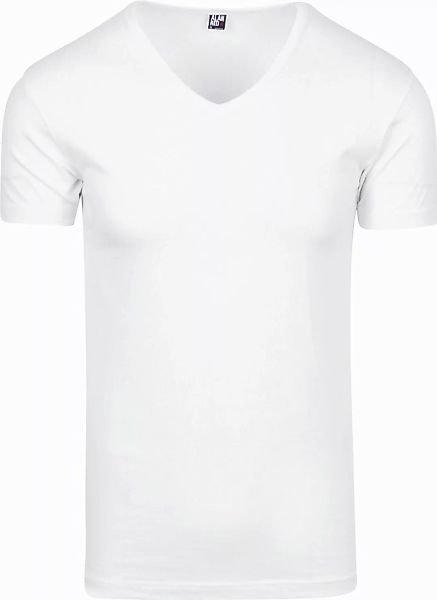 Alan Red Oklahoma Stretch T-Shirt V-Ausschnitt (2er-Pack) - Größe L günstig online kaufen