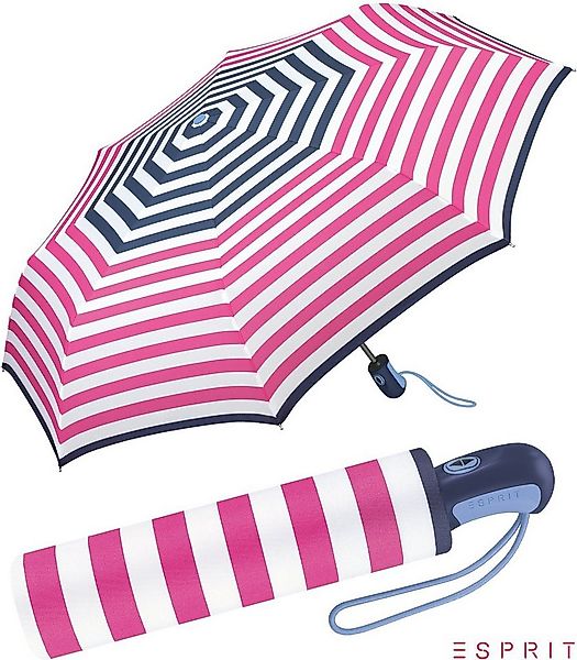Esprit Taschenregenschirm schöner Schirm für Damen mit Auf-Zu Automatik, mi günstig online kaufen