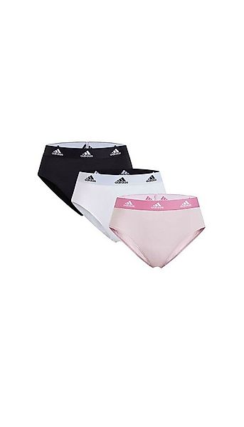 adidas Sportswear Bikinislip Active Comfort Cotton (3er Pack) Logo-Web-Bund günstig online kaufen