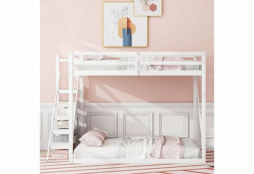 Celya Kinderbett Hochbett 140x200 cm mit Sicherheitsleiter, Etagenbett aus günstig online kaufen