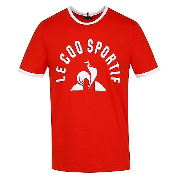 Le Coq Sportif Essentials N3 Kurzärmeliges T-shirt S Orange / New Optical W günstig online kaufen