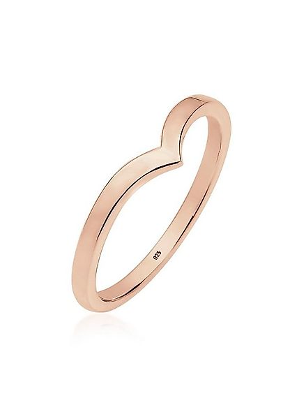 Elli Fingerring V-Stacking Geo Trend Blogger 925 Sterling Silber, Geo günstig online kaufen