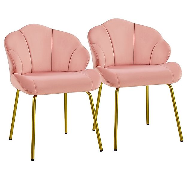 Yaheetech Esszimmerstuhl Loungesessel in Muschelform (2 St), Schreibtischst günstig online kaufen