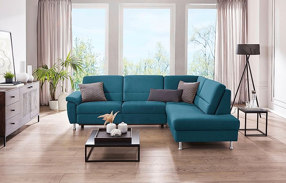 CALIZZA INTERIORS Ecksofa "Onyx L-Form", Ottomane links oder rechts, wahlwe günstig online kaufen