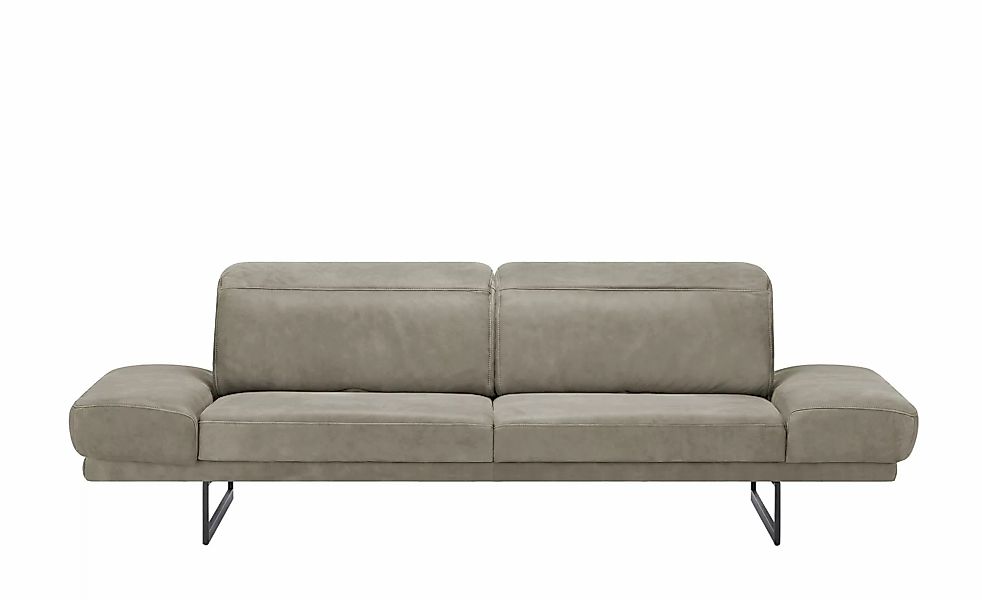 JOOP! Ledersofa  Systems 8154 ¦ grau ¦ Maße (cm): B: 264 H: 79 T: 107.0 Pol günstig online kaufen