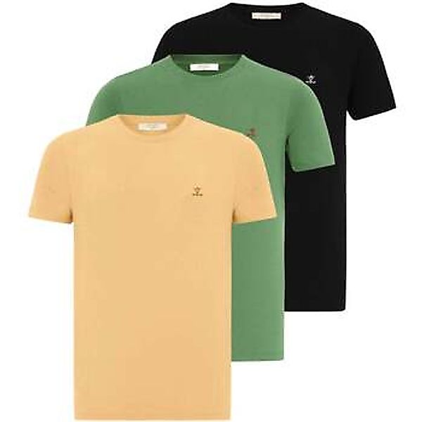 Antioch  T-Shirts & Poloshirts Patrice 3 Pack Regular Fit Basic T-Shirt günstig online kaufen