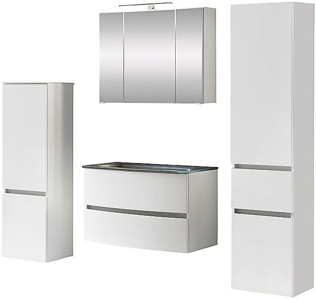 welltime Badezimmer-Set "Kaunas" Set, 4 Stk. tlg. günstig online kaufen