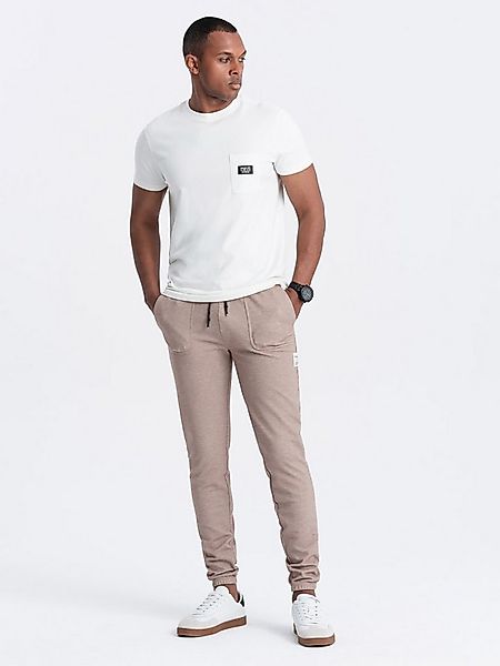 OMBRE Sweathose Strukturierte Strick- Sweathose für Herren günstig online kaufen