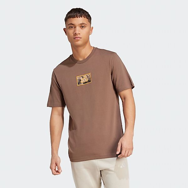 adidas Sportswear T-Shirt "CAMO SHAPE GRAPHIC" sportlicher Schnitt, kurze Ä günstig online kaufen