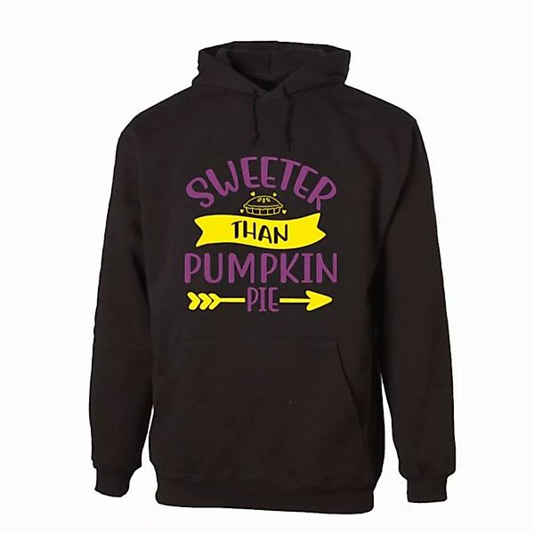 G-graphics Hoodie Sweeter than Pumpkin Pie Unisex mit trendigem Frontprint günstig online kaufen