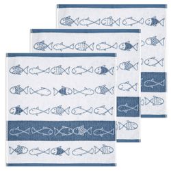 Kracht Geschirrtuch Kiss Fish, (Set, 3-tlg., günstig online kaufen