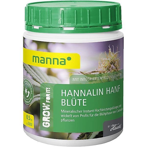 Manna Hanfdünger Hannalin Blüte 0,5 kg günstig online kaufen