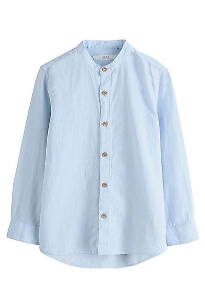 Next Langarmhemd Grandad-Hemd mit langen Ärmeln günstig online kaufen