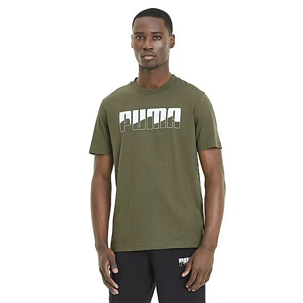 Puma Rebel Bold Kurzarm T-shirt L Burnt Olive günstig online kaufen