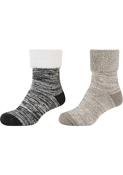 Camano Socken "warm & cozy", (2 Paar), Mouline Cosy Socks, wärmende Qualitä günstig online kaufen