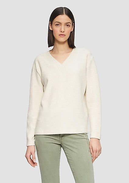 s.Oliver Sweatshirt Sweatshirt Weiches Sweatshirt mit günstig online kaufen