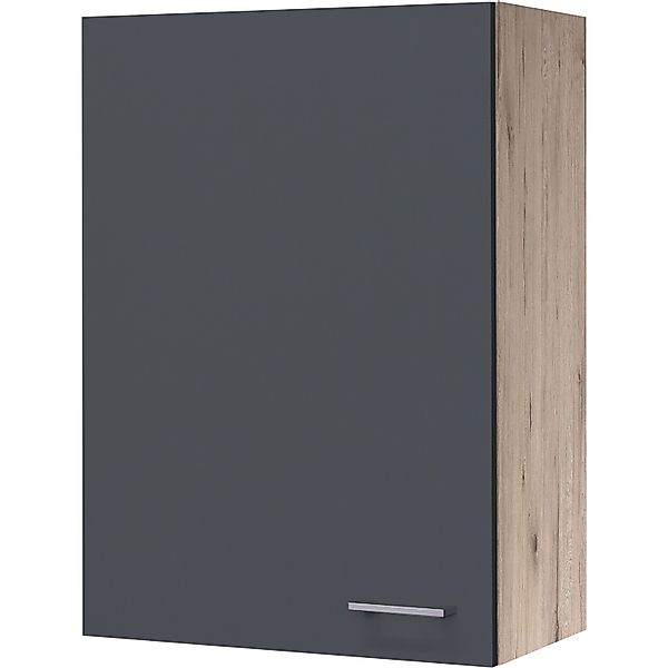 Flex-Well Exclusiv Küchen-Oberschrank groß Morena 60x89cm Basaltgrau-San Re günstig online kaufen