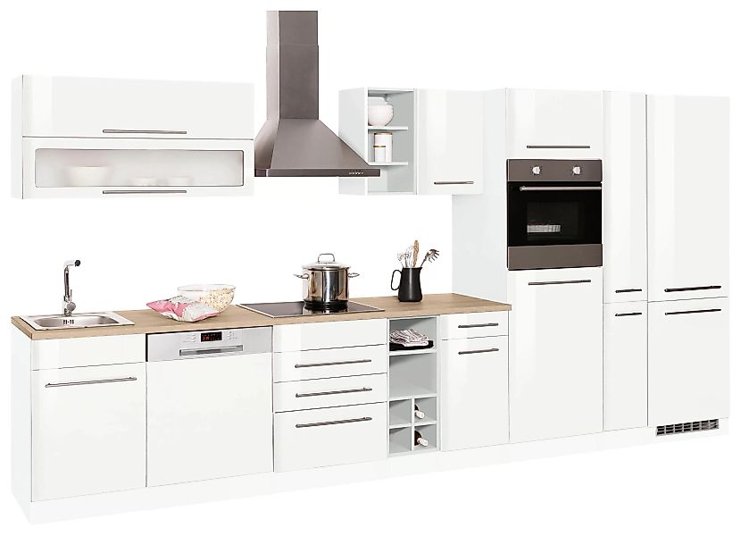 HELD MÖBEL Küchenzeile "Eton", ohne E-Geräte, Breite 390 cm günstig online kaufen