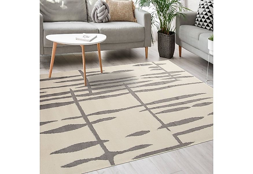 Mazovia Designteppich Modern Teppich Kurzflor Wohnzimmerteppich Robust und günstig online kaufen