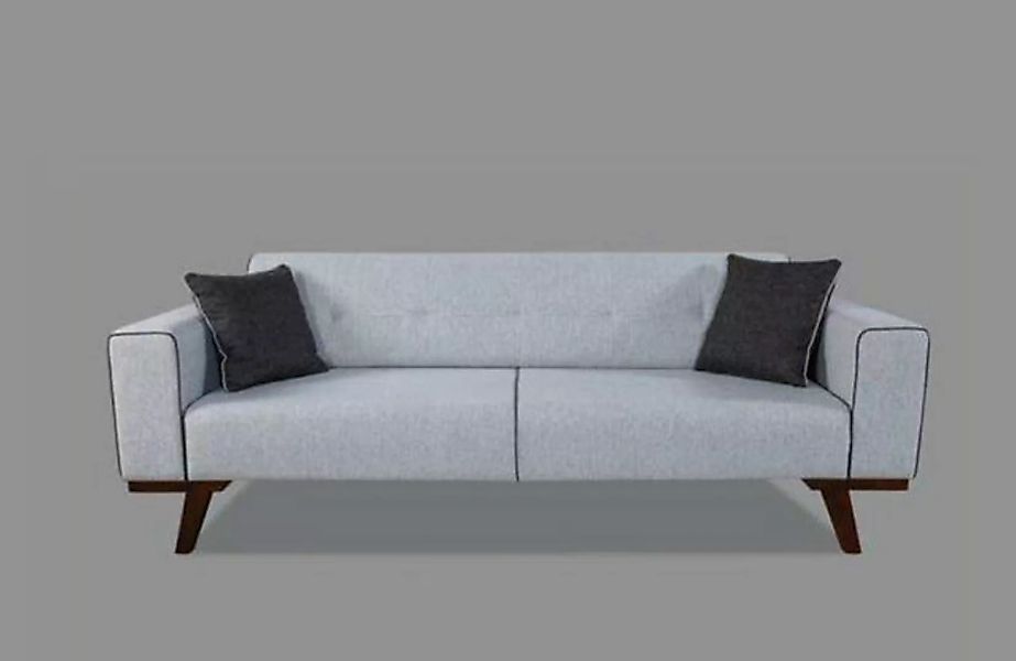 JVmoebel Sofa Multifunktion Dreisitzer Sofa 3 Sitz Stoff Stil Textil Möbel günstig online kaufen