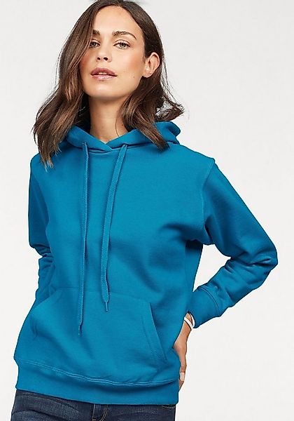 Fruit of the Loom Kapuzensweatshirt Classic hooded Sweat Lady-Fit mit Kängu günstig online kaufen