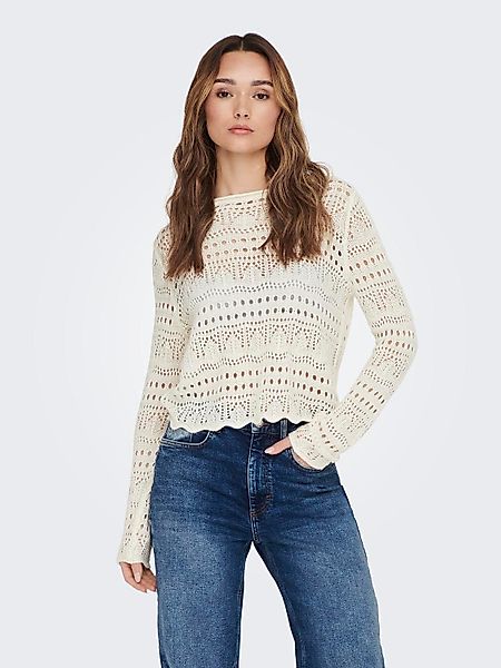 JACQUELINE de YONG Strickpullover Legerer Feinstrick günstig online kaufen