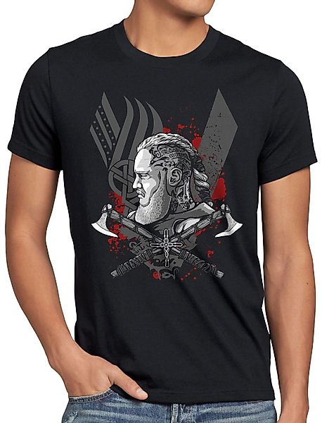 style3 T-Shirt Ragnar Lodbrok Wikinger Valhalla günstig online kaufen