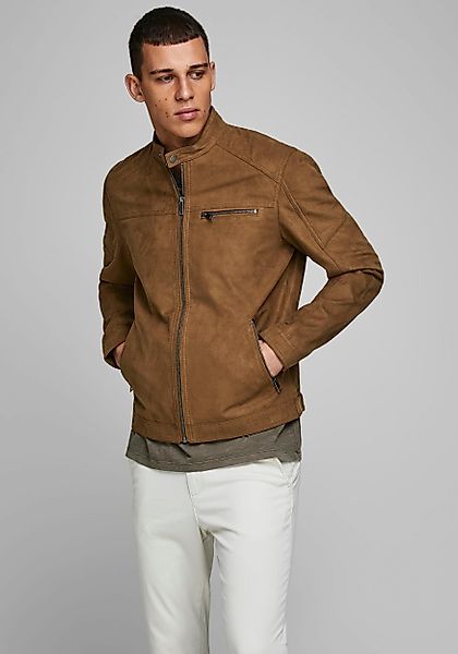 Jack & Jones Lederimitatjacke JJEROCKY in günstig online kaufen