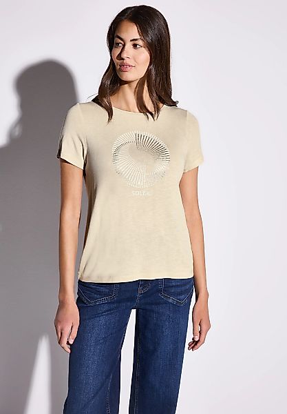 STREET ONE Print-Shirt, mit Rundhalsausschnitt günstig online kaufen