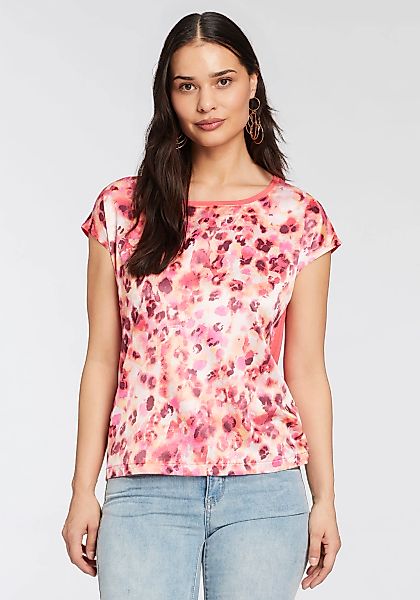 Laura Scott Shirtbluse aus glänzendem Satin günstig online kaufen