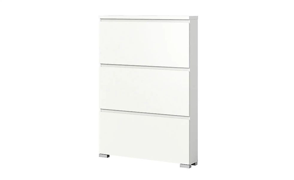 uno Schuhschrank   ¦ weiß ¦ Maße (cm): B: 95 H: 130 T: 18.0 Garderoben & Kl günstig online kaufen