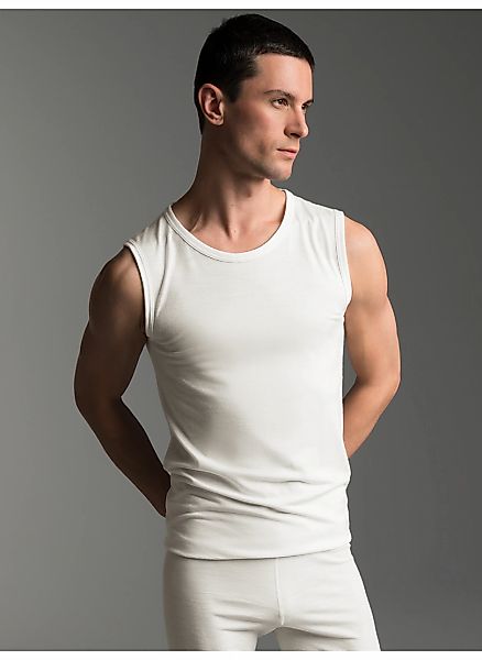 Trigema Unterhemd "TRIGEMA Trägershirt aus Merinowolle" 1 Stk. günstig online kaufen