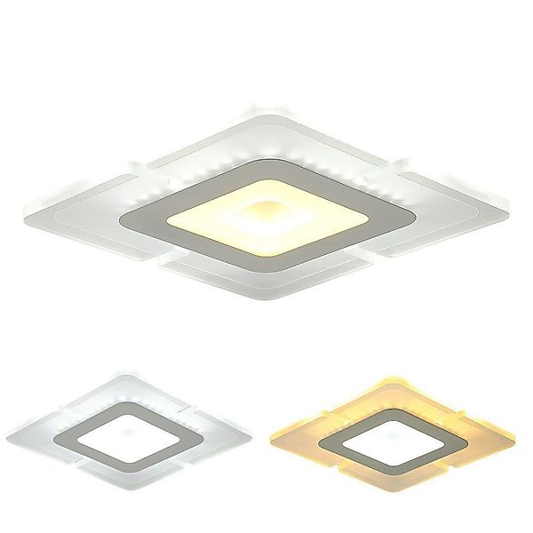 LETGOSPT Deckenleuchte 18W Ultraslim Panel Deckenlampe günstig online kaufen
