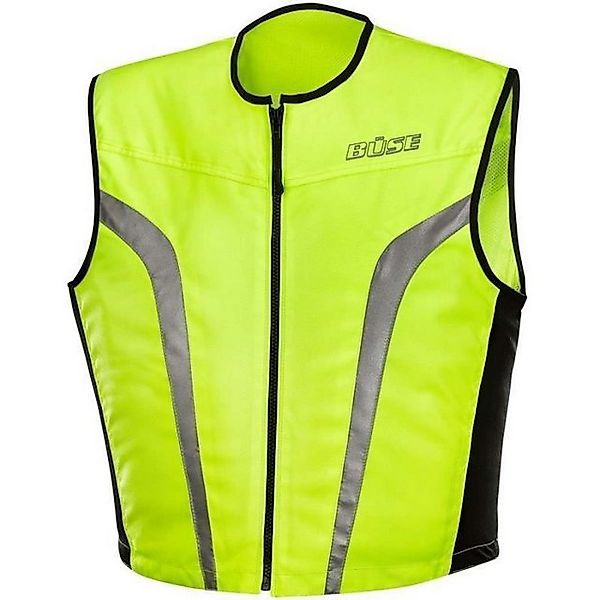 Büse Motorradjacke Büse Reflex-Warnweste schwarz / günstig online kaufen
