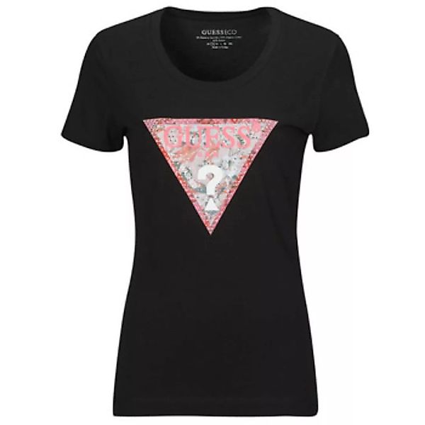 Guess  T-Shirt RN SATIN TRIANGLE günstig online kaufen