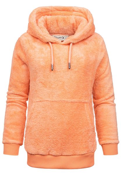 REPUBLIX Kapuzenpullover CHARLIZE Damen Teddy Sweatjacke günstig online kaufen