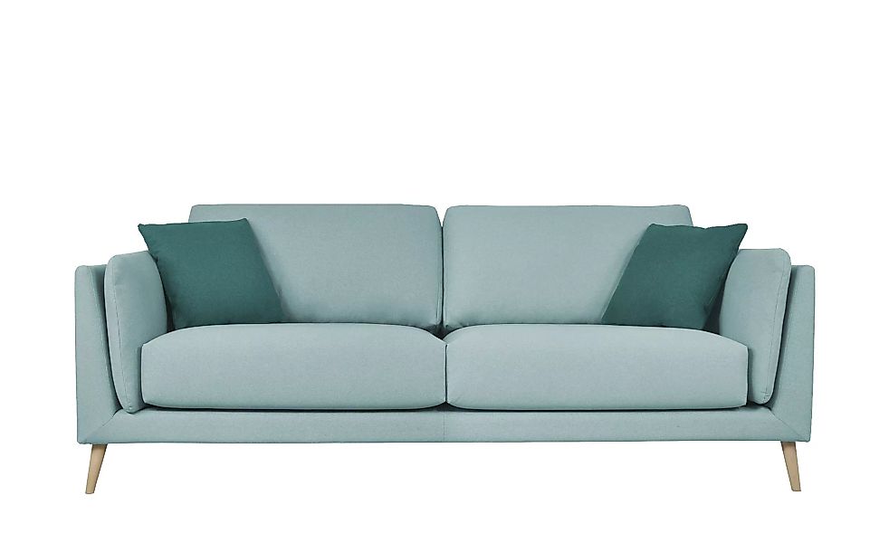 smart Sofa, 3-sitzig  Maxim ¦ blau ¦ Maße (cm): B: 214 H: 87 T: 96 Polsterm günstig online kaufen