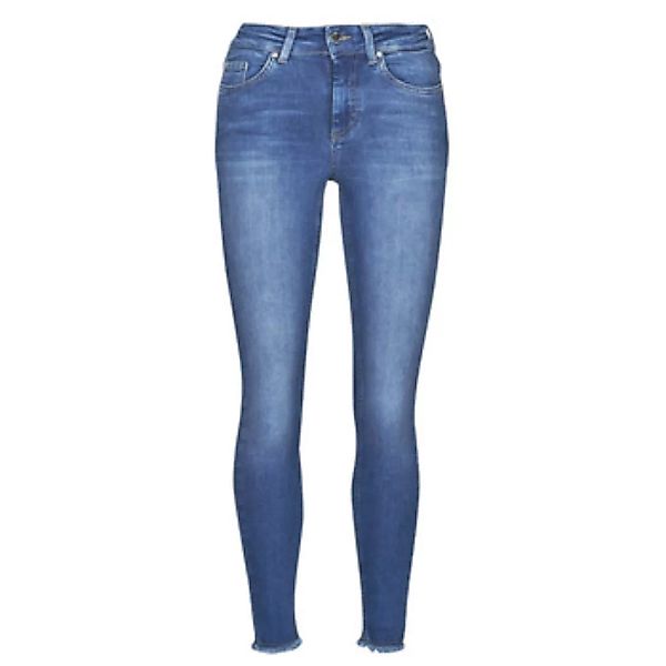 Only Damen Jeans ONLBLUSH LIFE MIDSK ANKRAW REA12187 - Skinny Fit - Blau - günstig online kaufen
