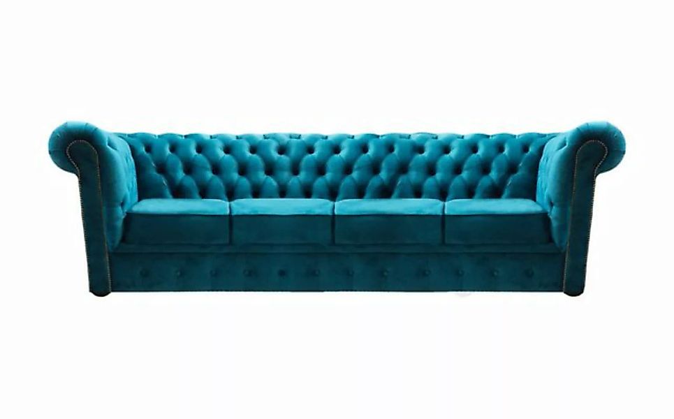 JVmoebel 4-Sitzer Blau Modern Viersitzer Sofa Couch Textil Wohnzimmer Einri günstig online kaufen