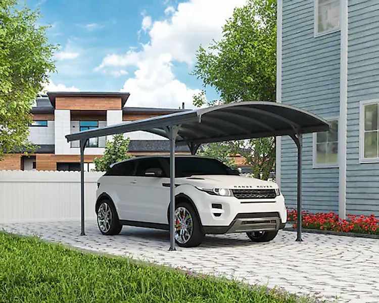 Palram - Canopia Einzelcarport »Vitoria« Aluminium 277 cm Anthrazit 100% UV günstig online kaufen