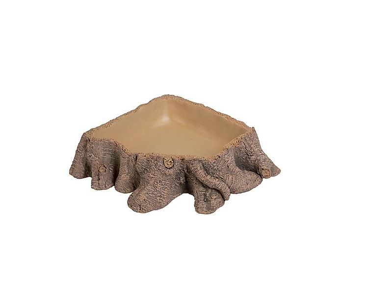 HOBBY Terrariendeko Trinkschale Stump 2, 21x21x5 cm günstig online kaufen