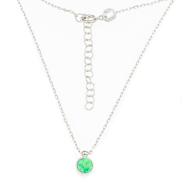 Kette mit Anhänger Anhänger mit Opal günstig online kaufen
