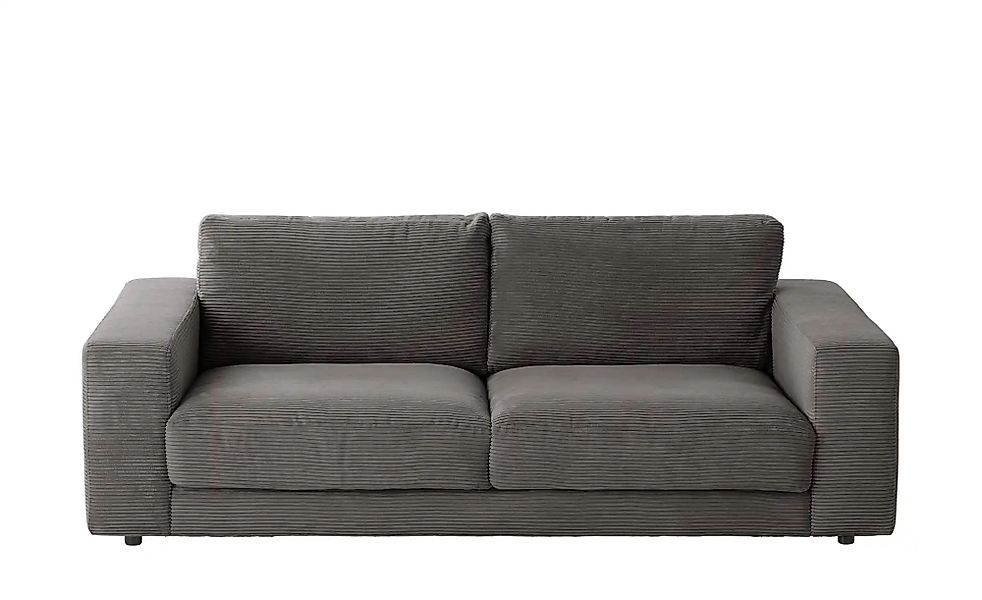 Jette Home Cordsofa  Sila ¦ grau ¦ Maße (cm): B: 230 H: 85 T: 127.0 Polster günstig online kaufen