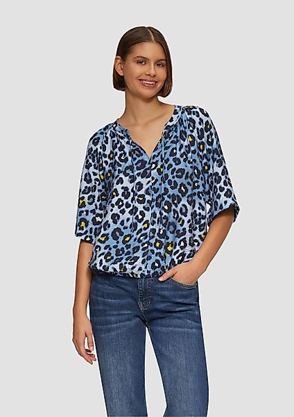 s.Oliver Kurzarmbluse Bluse (1-tlg) günstig online kaufen