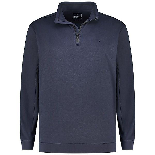 RAGMAN Sweatshirt aus Baumwolle Farbe marine Größe: 6XL günstig online kaufen