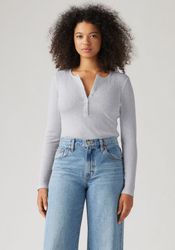 Levis Langarmshirt "DRY GOODS VACATIONER LS" mit Rippstruktur günstig online kaufen