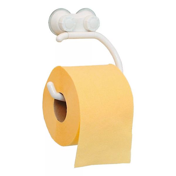 Toilettenpapierhalter weiß Kunststoff B/H/L: ca. 14x14x3 cm günstig online kaufen