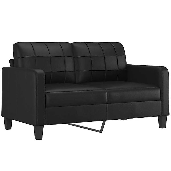 vidaXL 2-Sitzer-Sofa Schwarz 140 cm Kunstleder 359117 günstig online kaufen